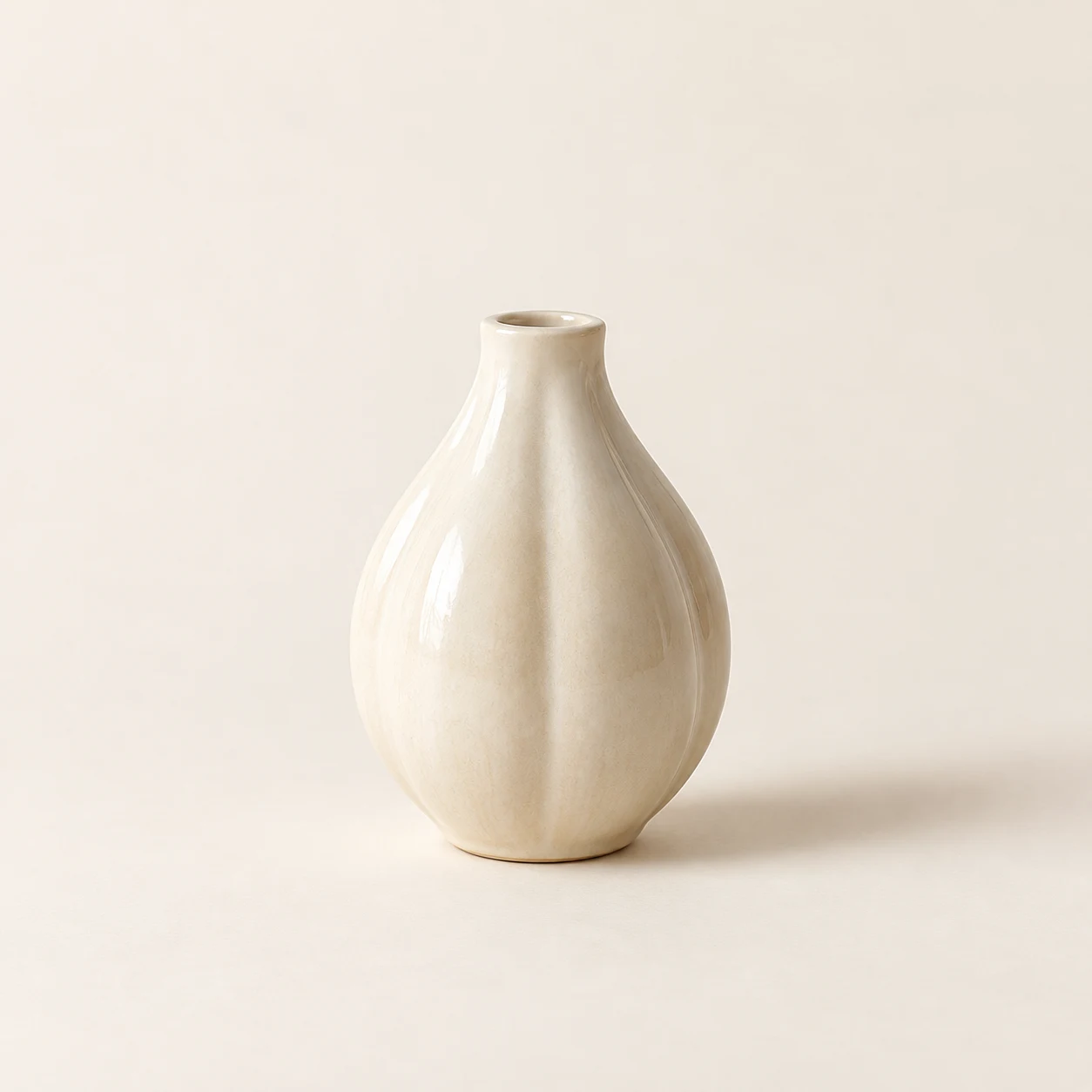 Seme Mini Bud Vase — Ivory