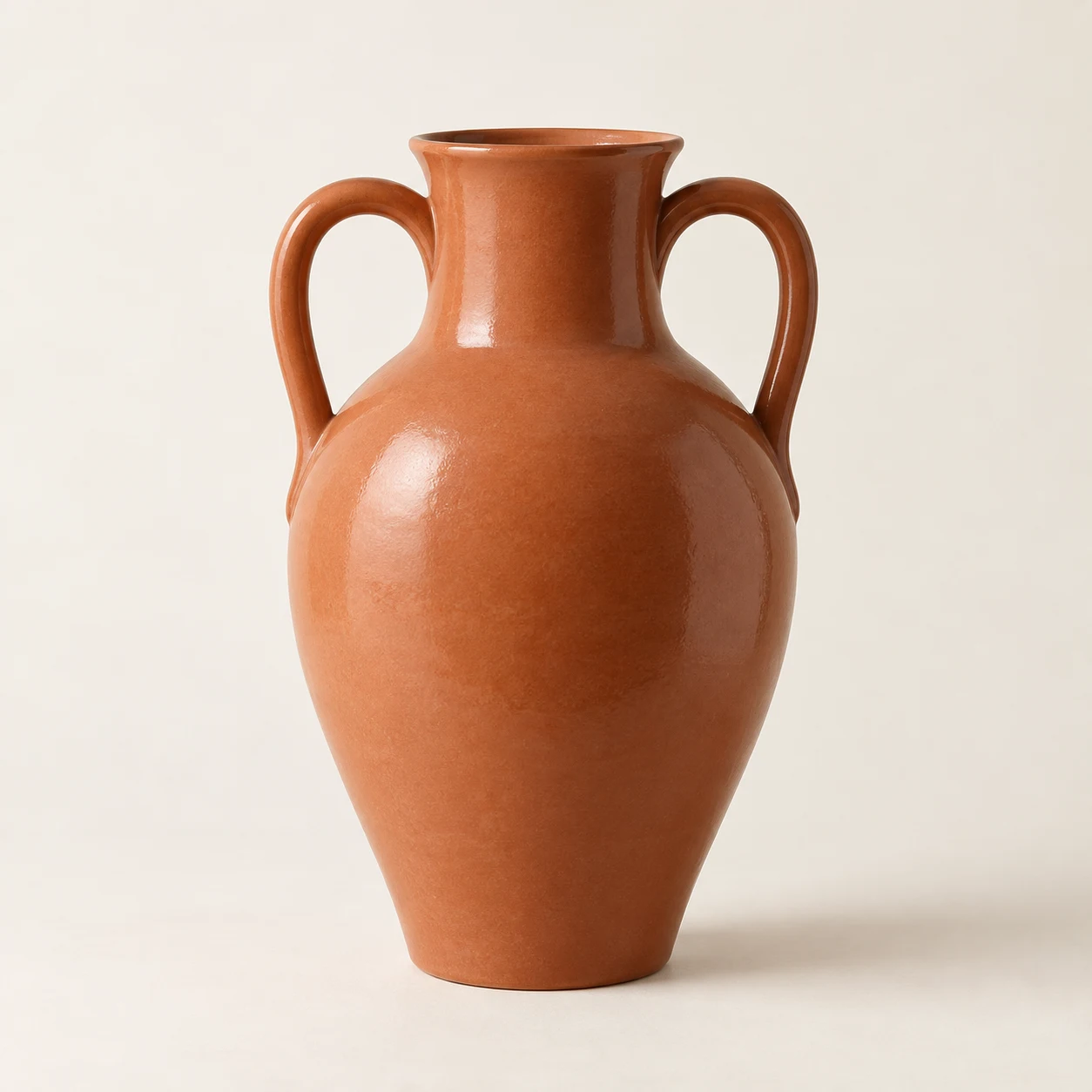 Anfora Modern Vase — Terracotta